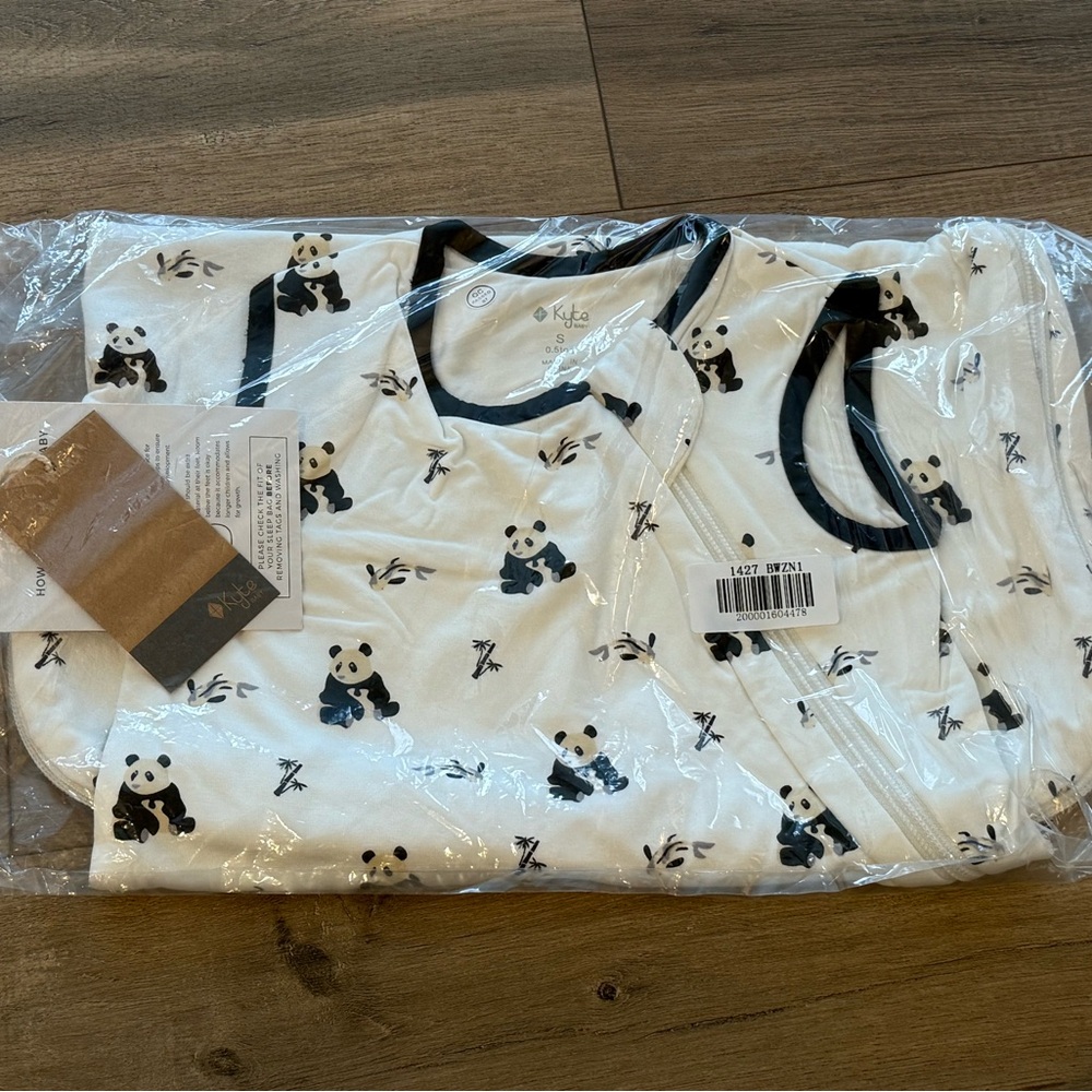 NWT Kyte Baby Zen Panda Sleep Sack